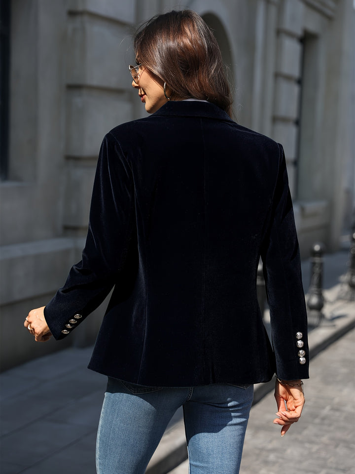 Camille | Classic Velvet Blazer