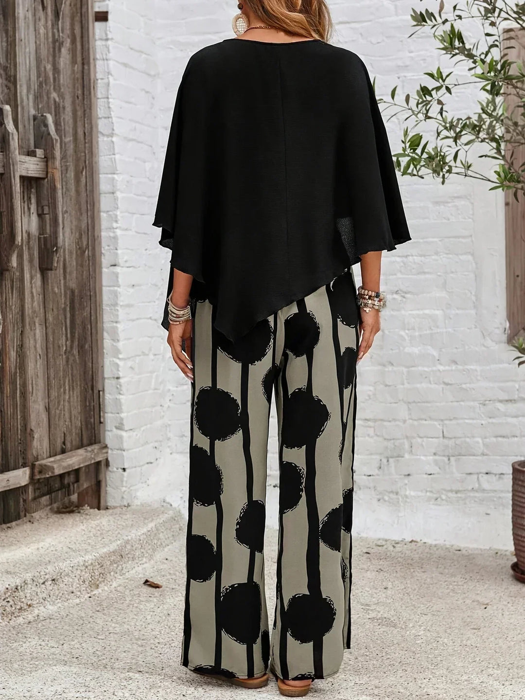 Diane | Relaxed Wide-Leg Two-Piece Set
