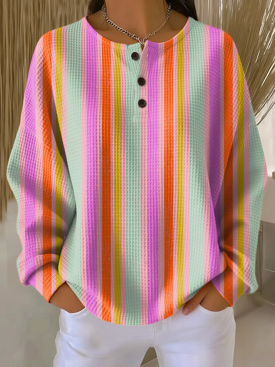 Mille | Striped Colorful Sweater