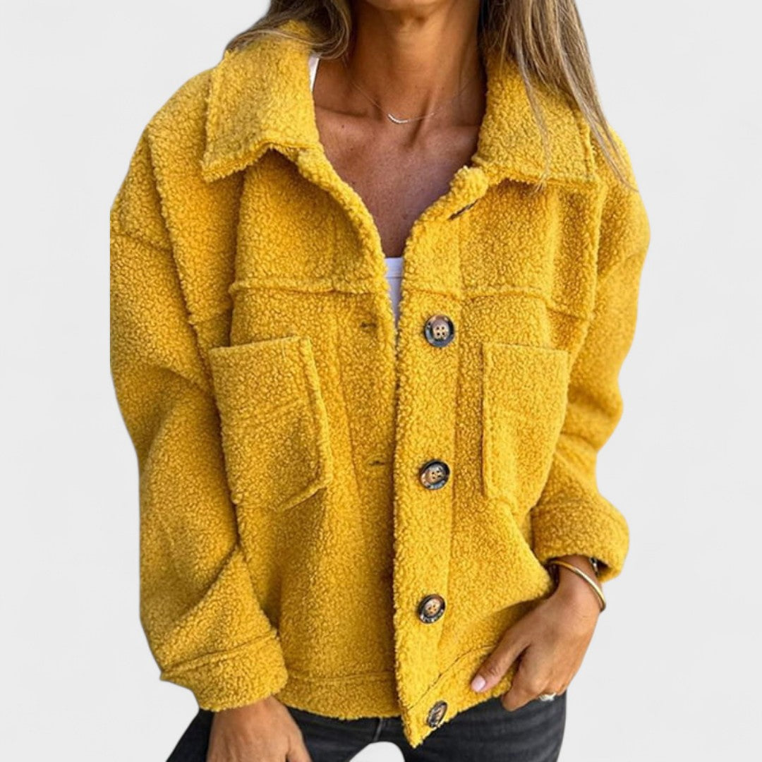 Kathleen | Soft Button-Front Knit Jacket