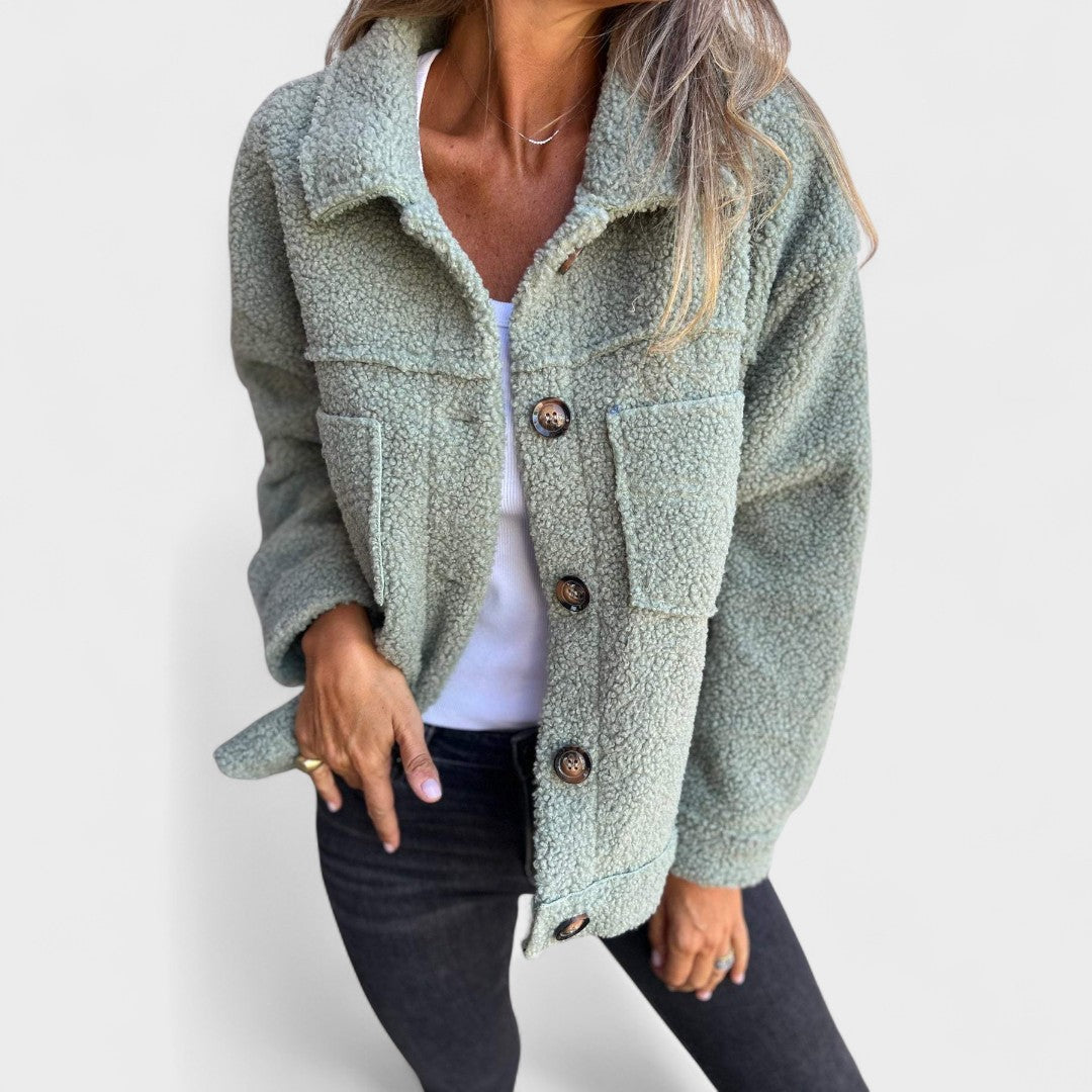Kathleen | Soft Button-Front Knit Jacket