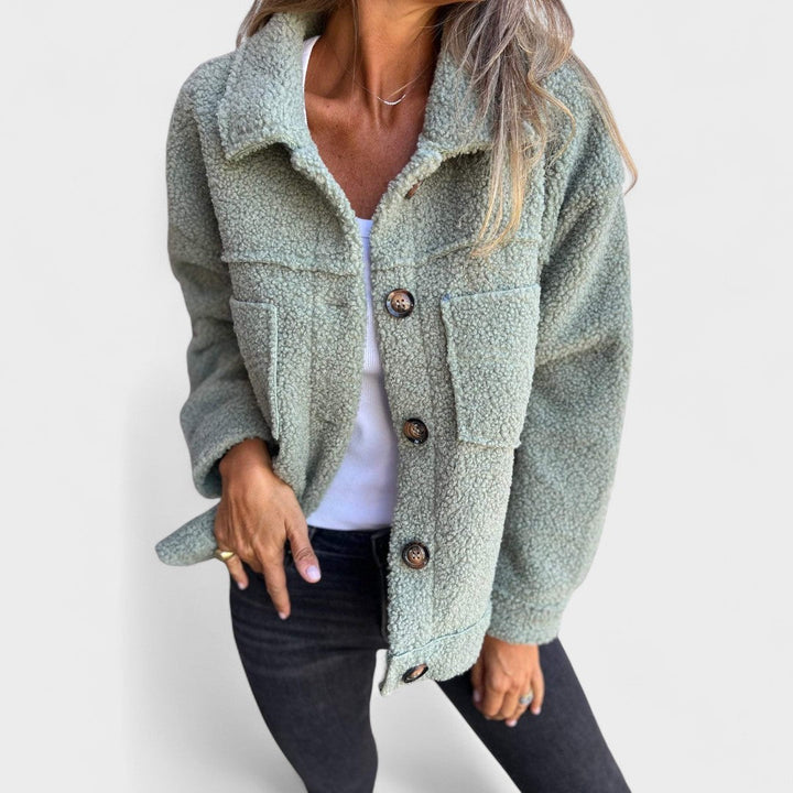 Kathleen | Soft Button-Front Knit Jacket