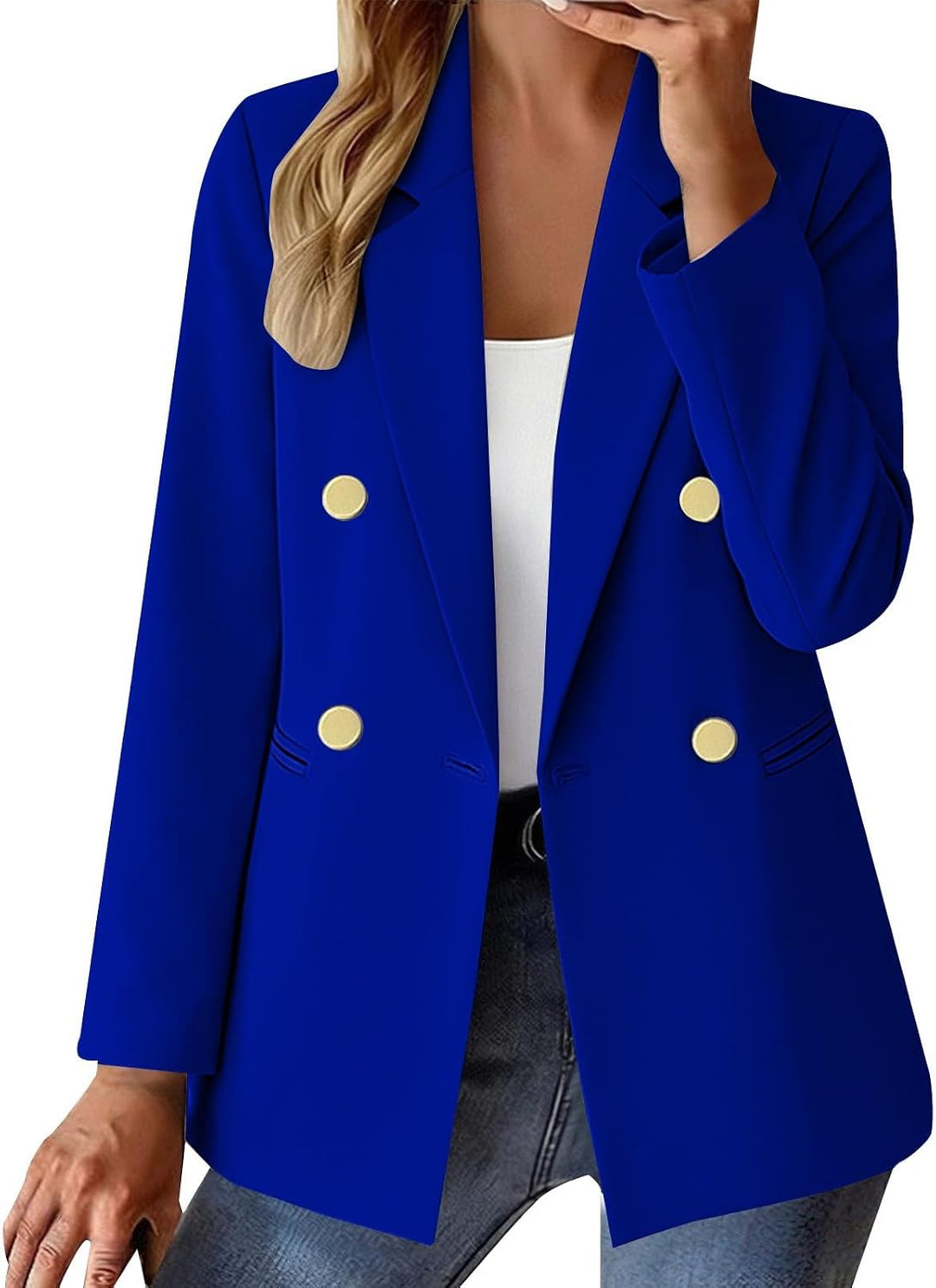 Patricia | Classic Double-Button Blazer