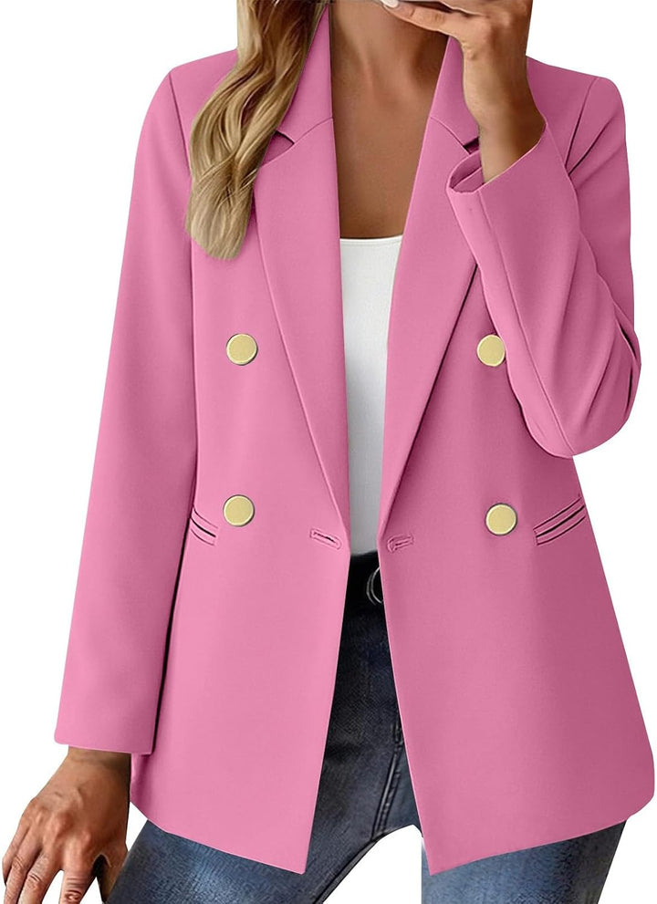 Patricia | Classic Double-Button Blazer
