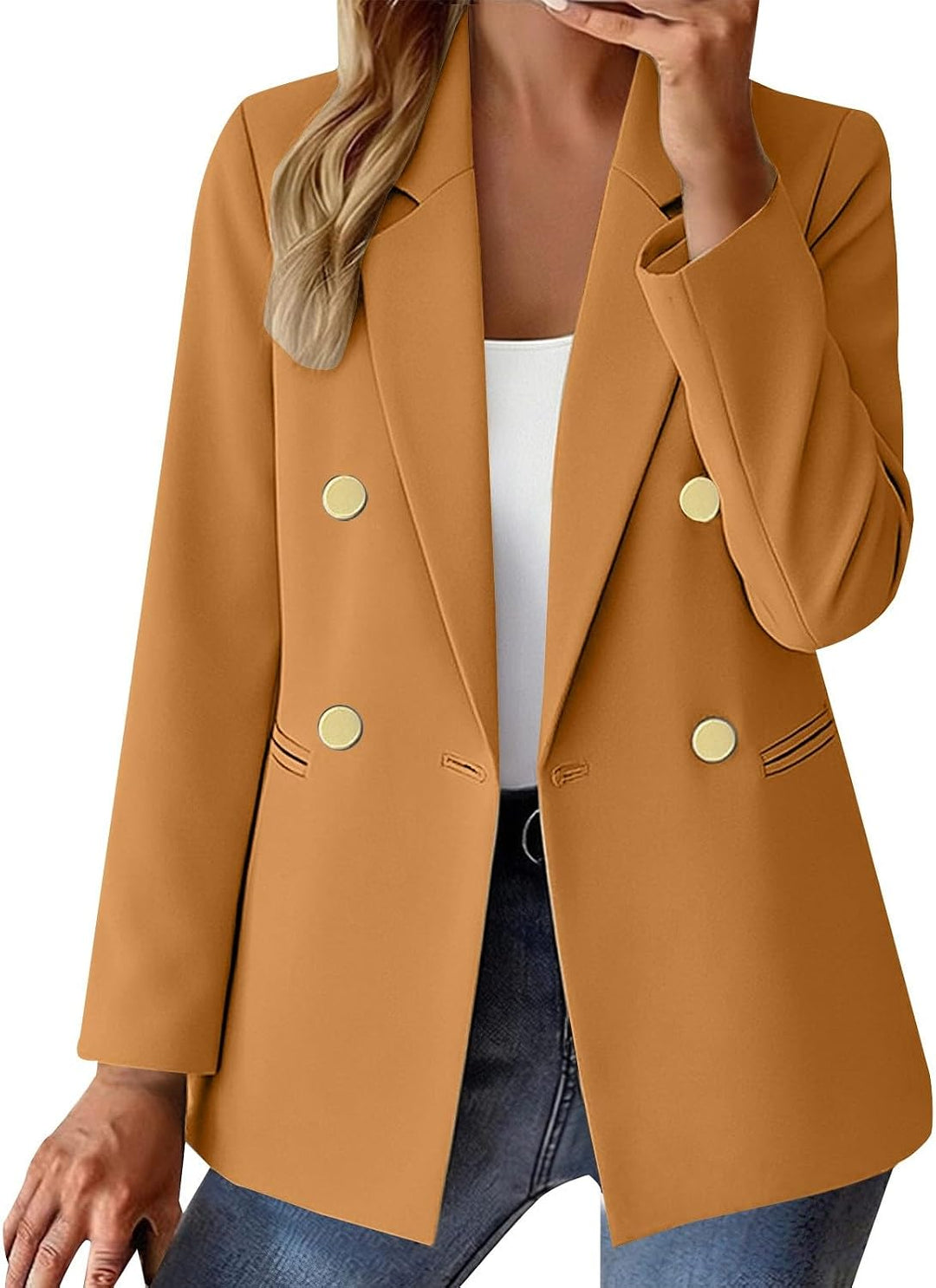 Patricia | Classic Double-Button Blazer