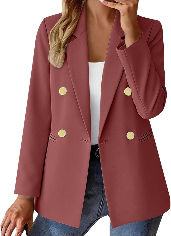 Patricia | Classic Double-Button Blazer