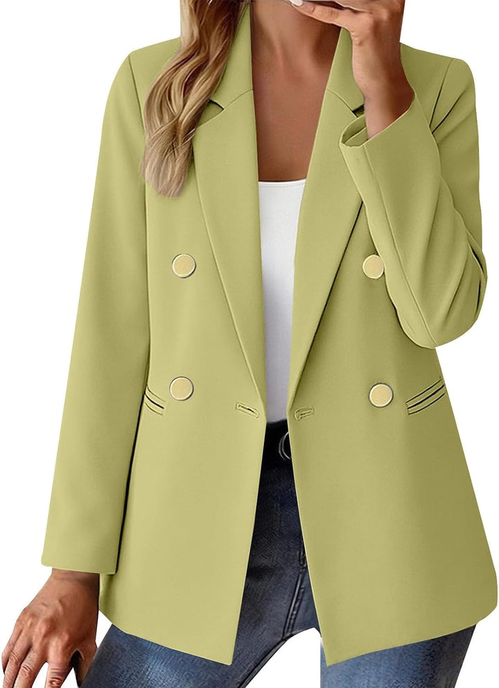 Patricia | Classic Double-Button Blazer