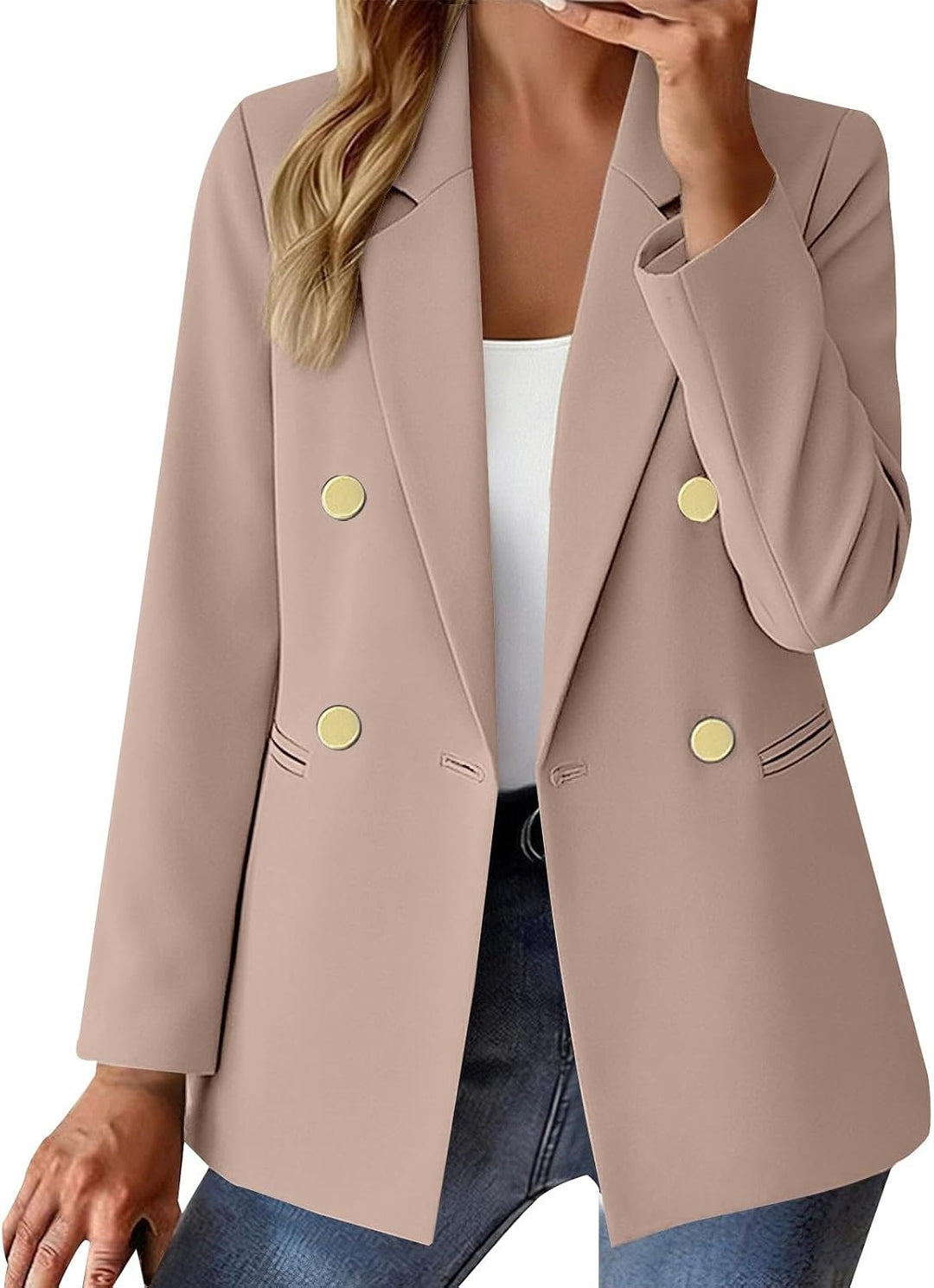 Patricia | Classic Double-Button Blazer
