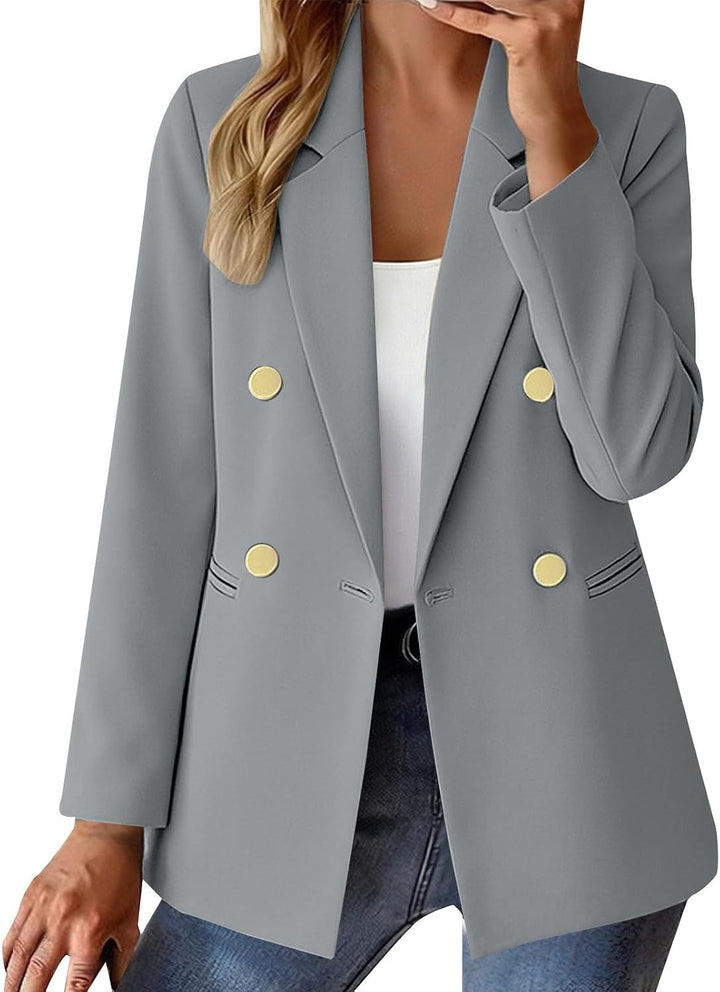 Patricia | Classic Double-Button Blazer