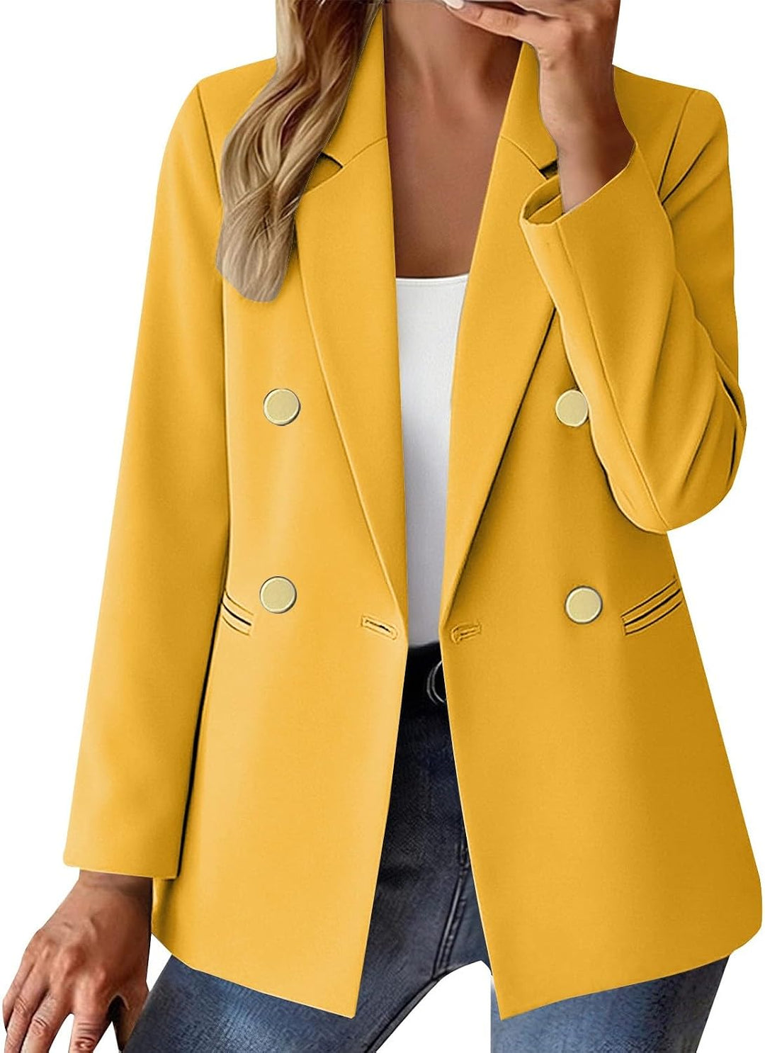 Patricia | Classic Double-Button Blazer