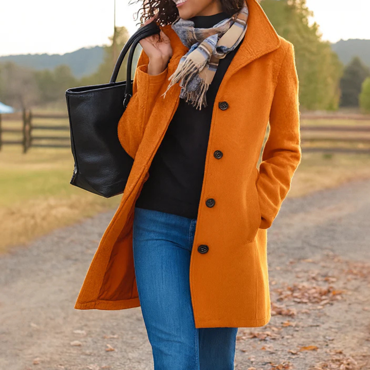 Harper | Classic Button Coat
