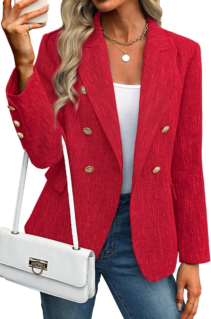 Diane | Classic Double-Breasted Blazer