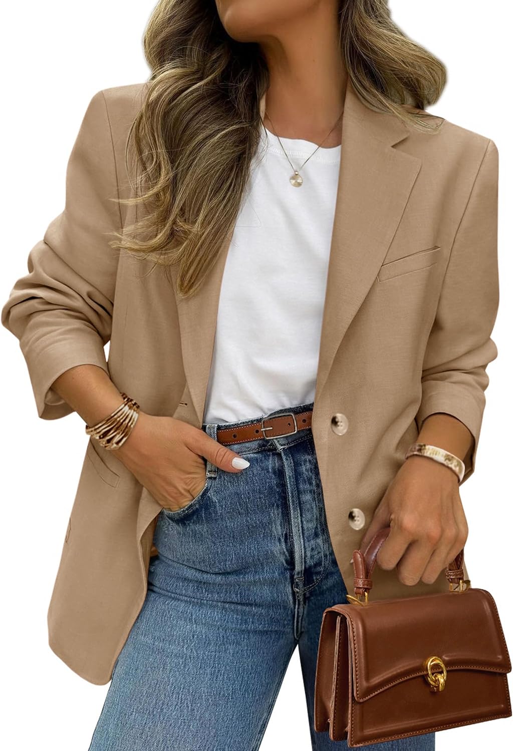 Nancy | Classic Two-Button Blazer