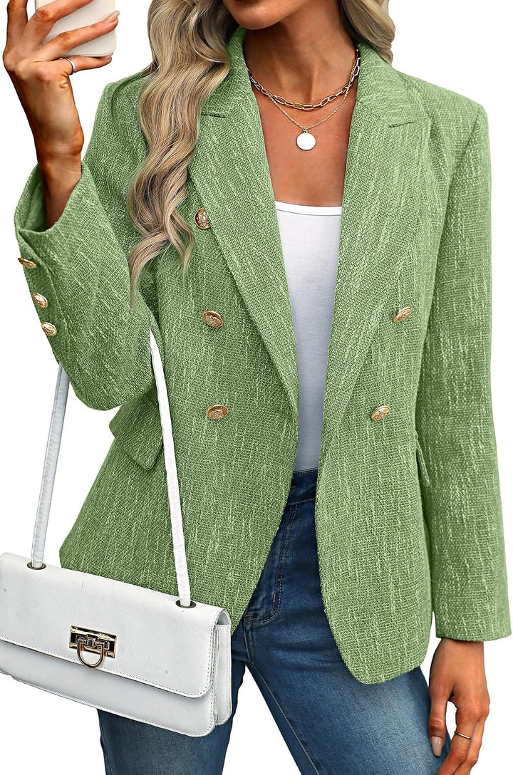 Diane | Classic Double-Breasted Blazer