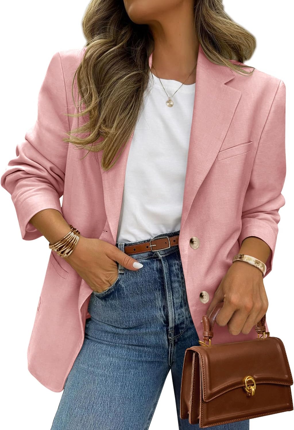 Nancy | Classic Two-Button Blazer