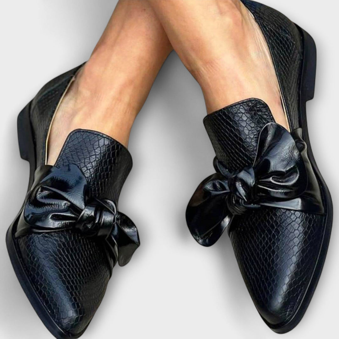 Camille | Bow Detail Comfort Loafers