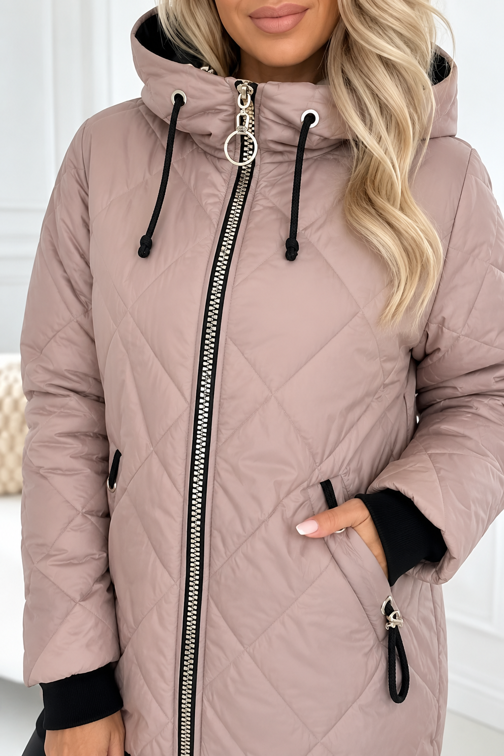 Patricia | Lightweight Quilted Hooded Jacket