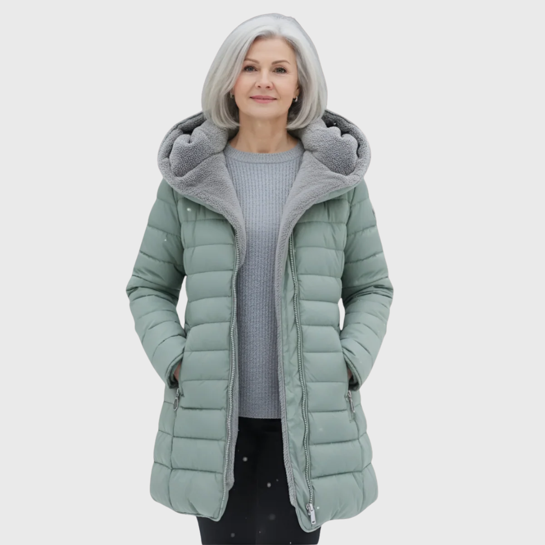 Olivia | Hooded Puffer Coat