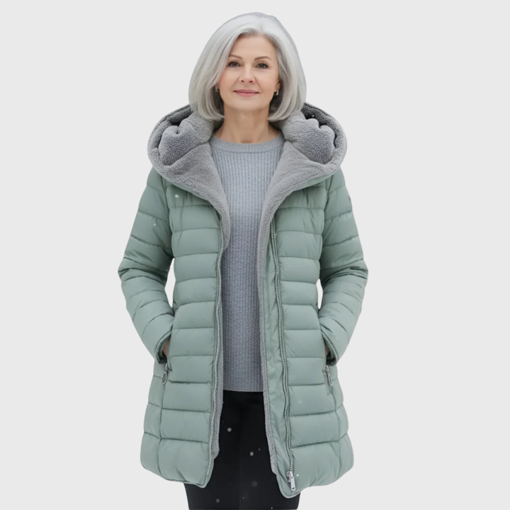 Olivia | Hooded Puffer Coat