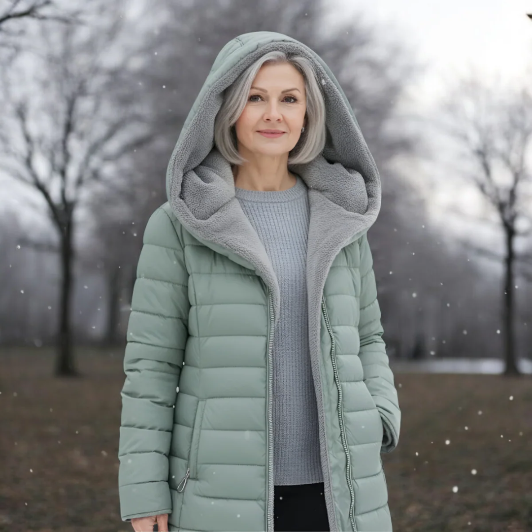 Olivia | Hooded Puffer Coat