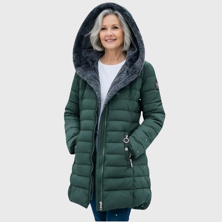 Olivia | Hooded Puffer Coat