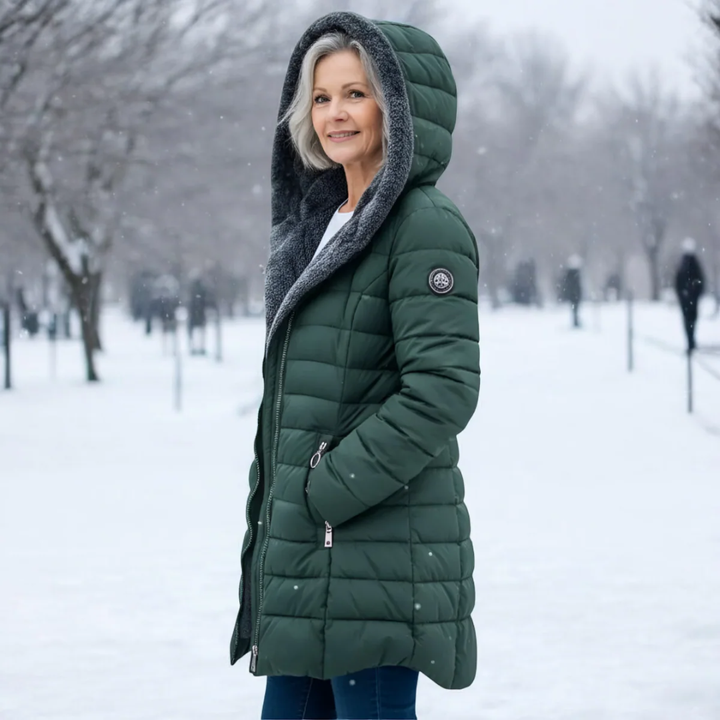 Olivia | Hooded Puffer Coat