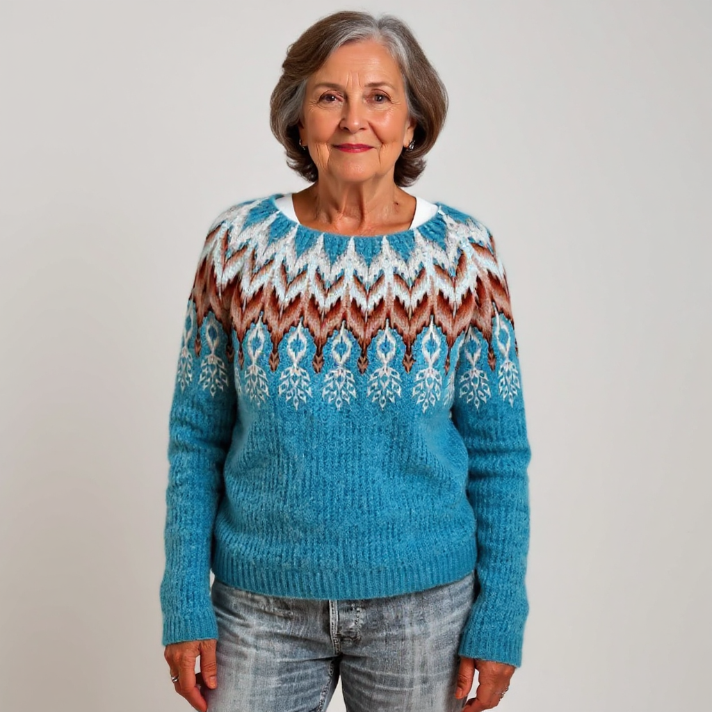 Elaine | Vintage-Inspired Knit Sweater