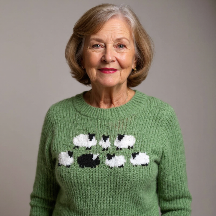 Jennifer | Vintage-Inspired Knit Sweater