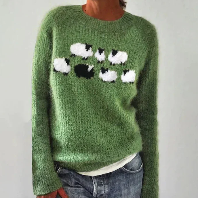 Jennifer | Vintage-Inspired Knit Sweater