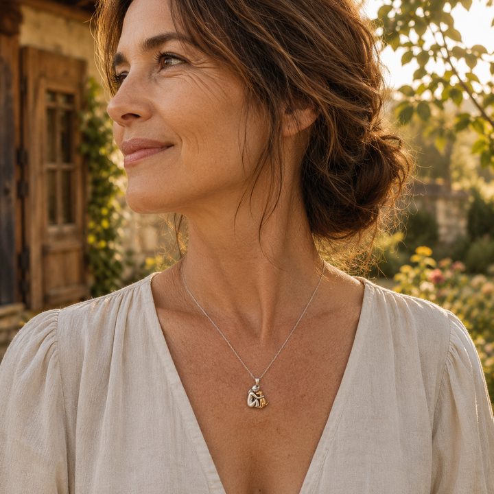 Diane | Loving Embrace Pendant Necklace