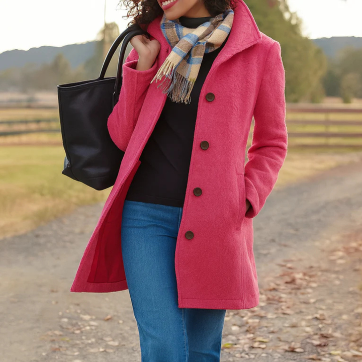Harper | Classic Button Coat