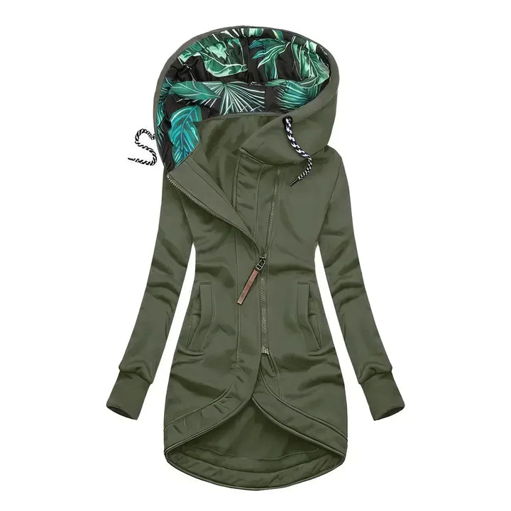 Elaine | Printed Hooded Jacket