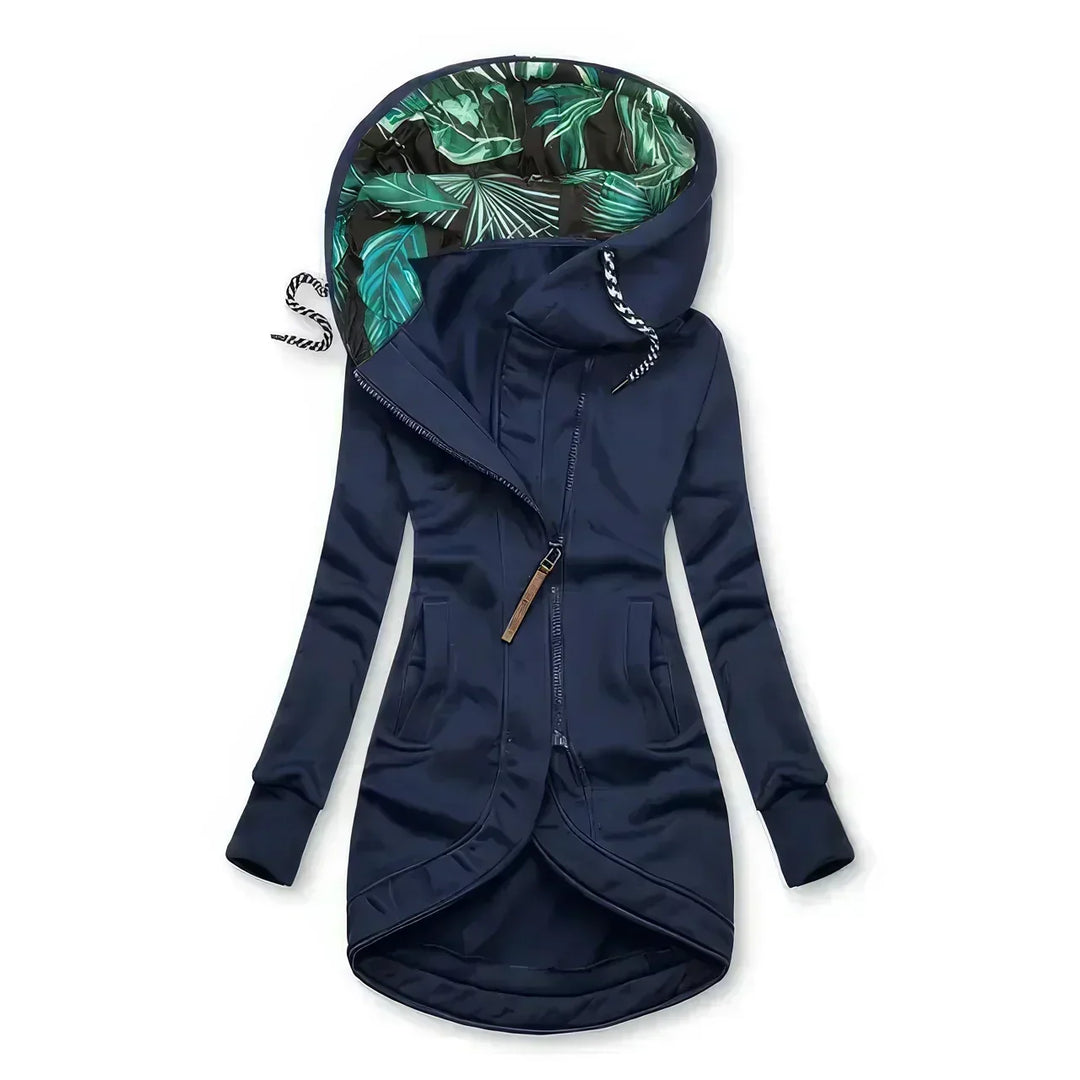 Elaine | Printed Hooded Jacket