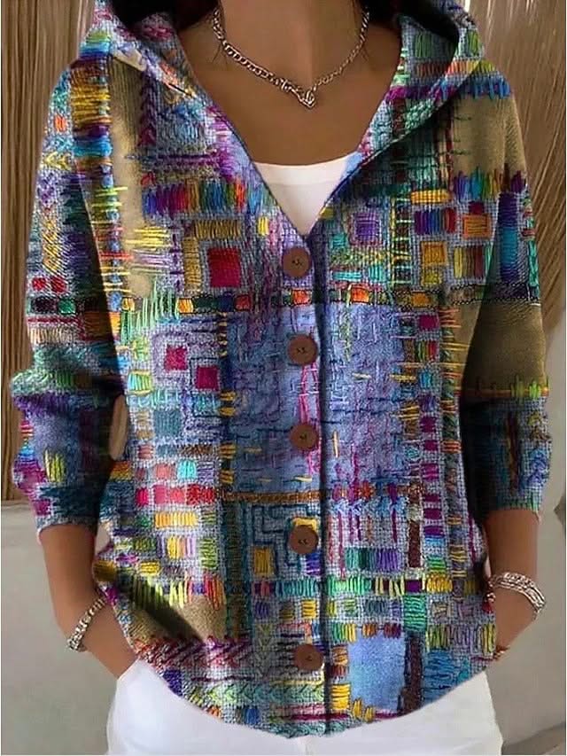 Marissa | Relaxed Printed Button Shirt