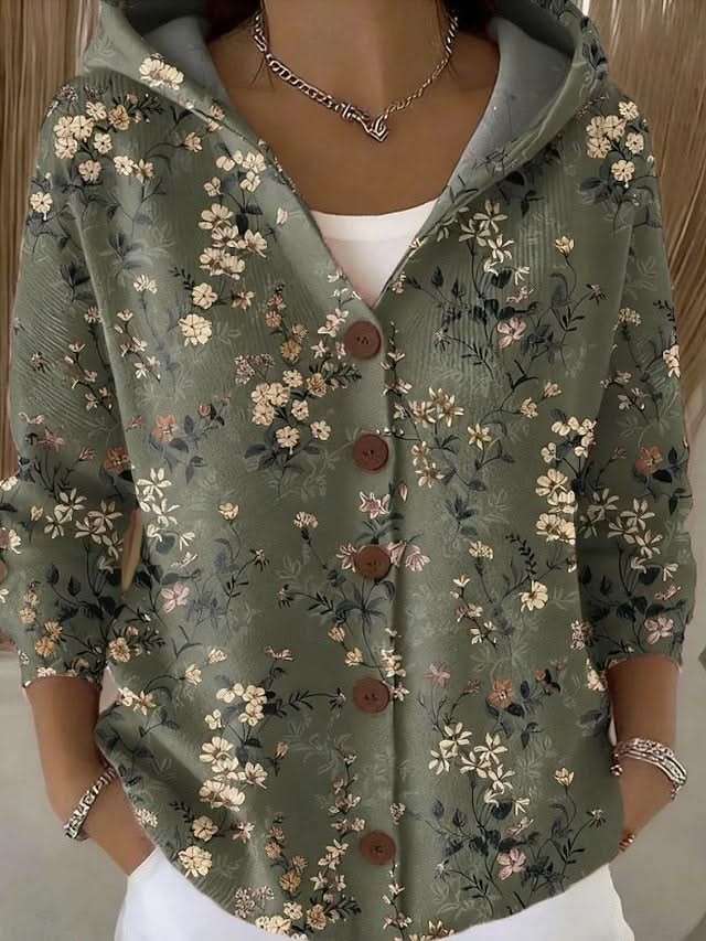 Marissa | Relaxed Printed Button Shirt