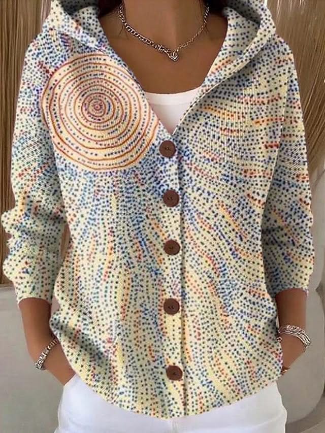 Marissa | Relaxed Printed Button Shirt