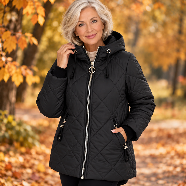 Patricia | Lightweight Quilted Hooded Jacket