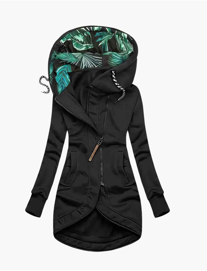 Elaine | Printed Hooded Jacket