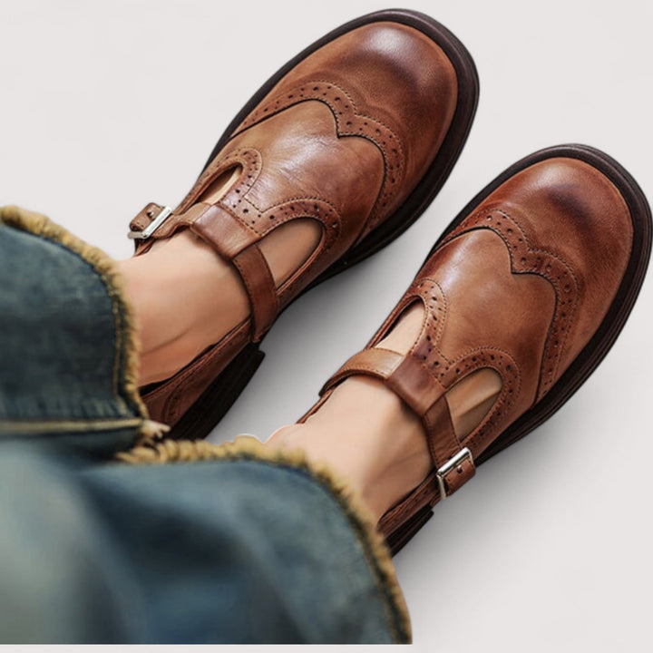 Margaret | Buckle Strap Mary Jane Shoes