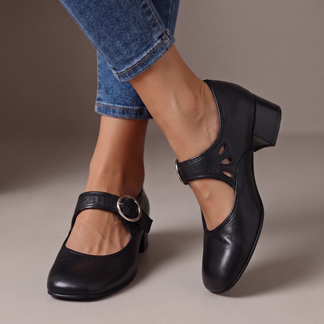 Caroline | Classic Mary Jane Heels