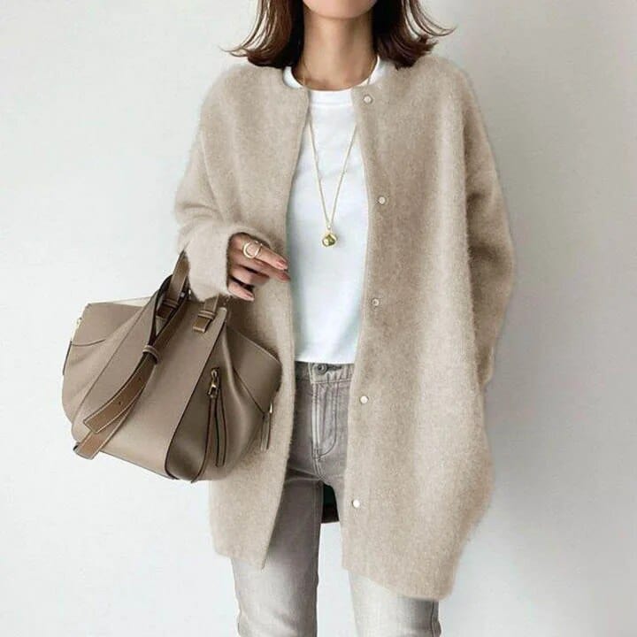 Margaret | Cozy Open-Front Cardigan