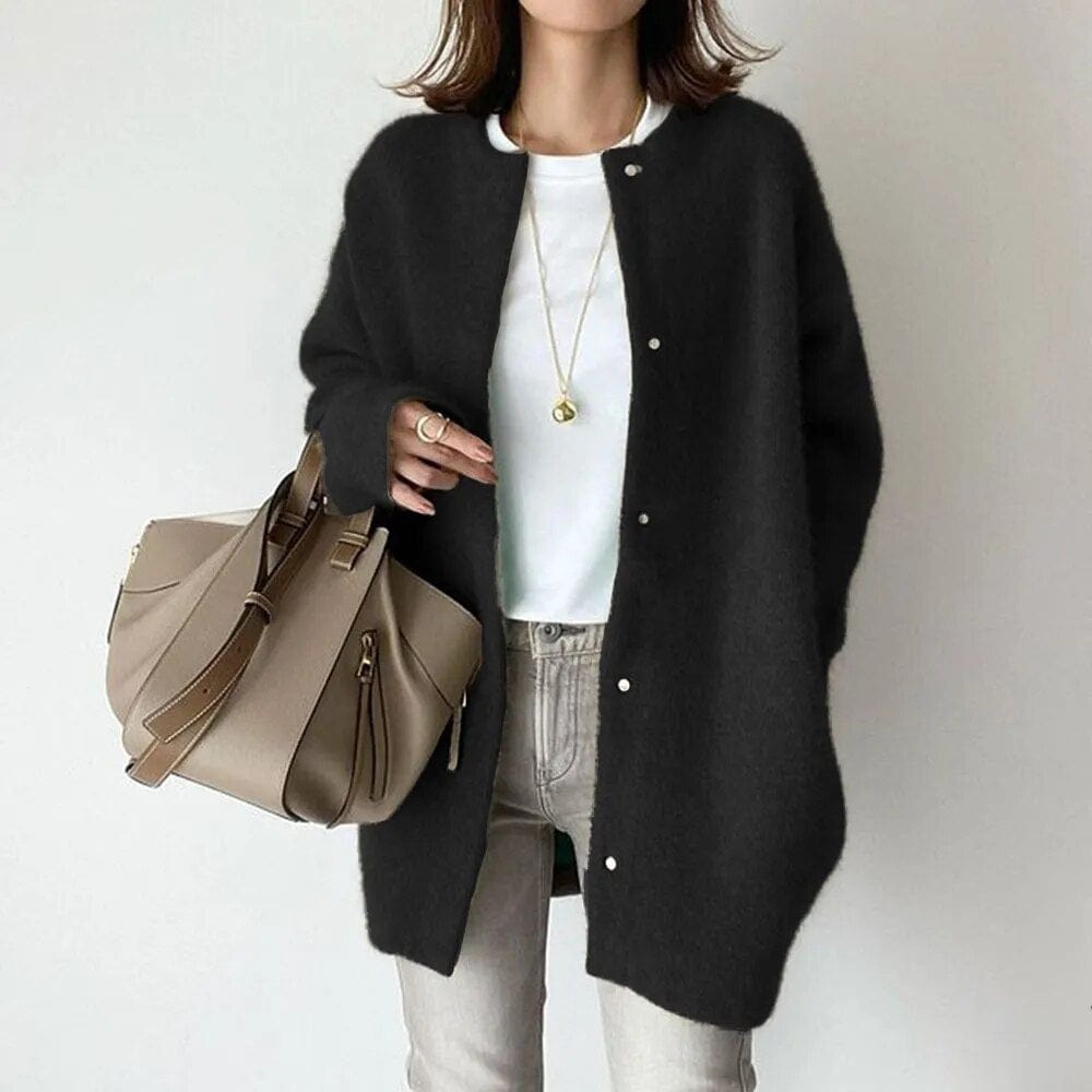 Margaret | Cozy Open-Front Cardigan