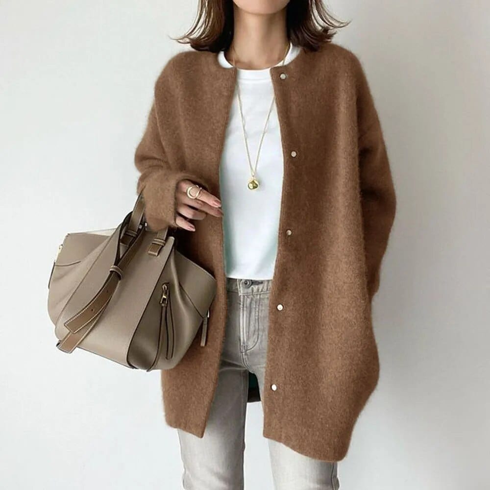 Margaret | Cozy Open-Front Cardigan