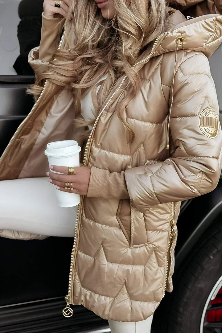 Madison | Warm Hooded Puffer Coat