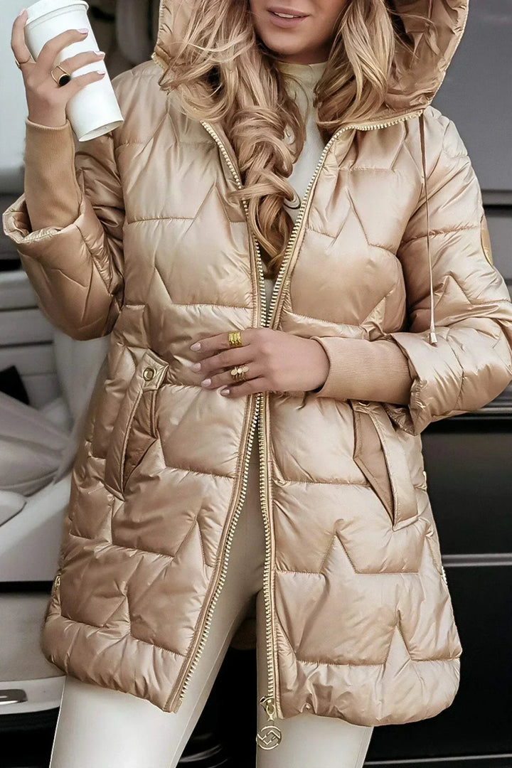 Madison | Warm Hooded Puffer Coat
