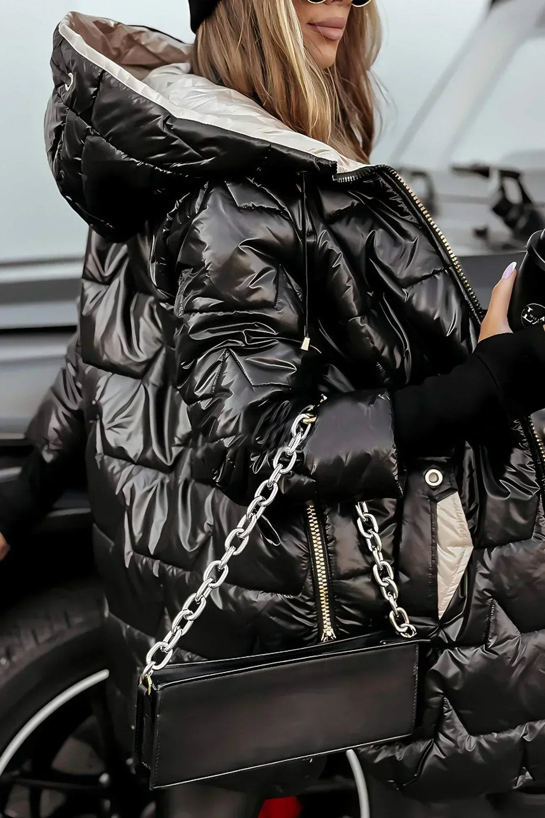 Madison | Warm Hooded Puffer Coat