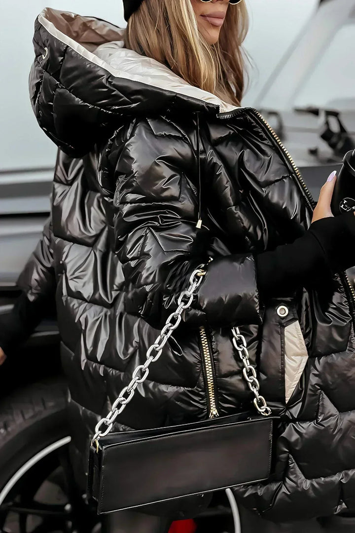 Madison | Warm Hooded Puffer Coat