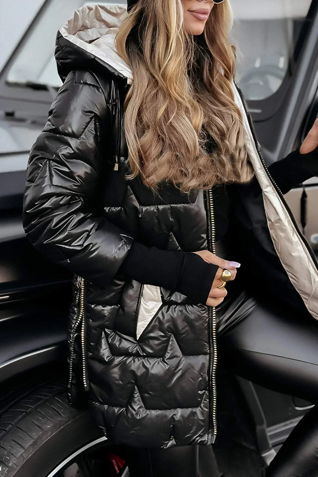 Madison | Warm Hooded Puffer Coat