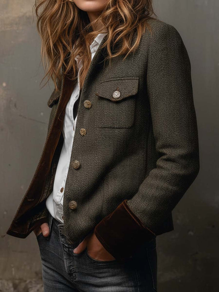 Evangeline | Embroidered Statement Blazer