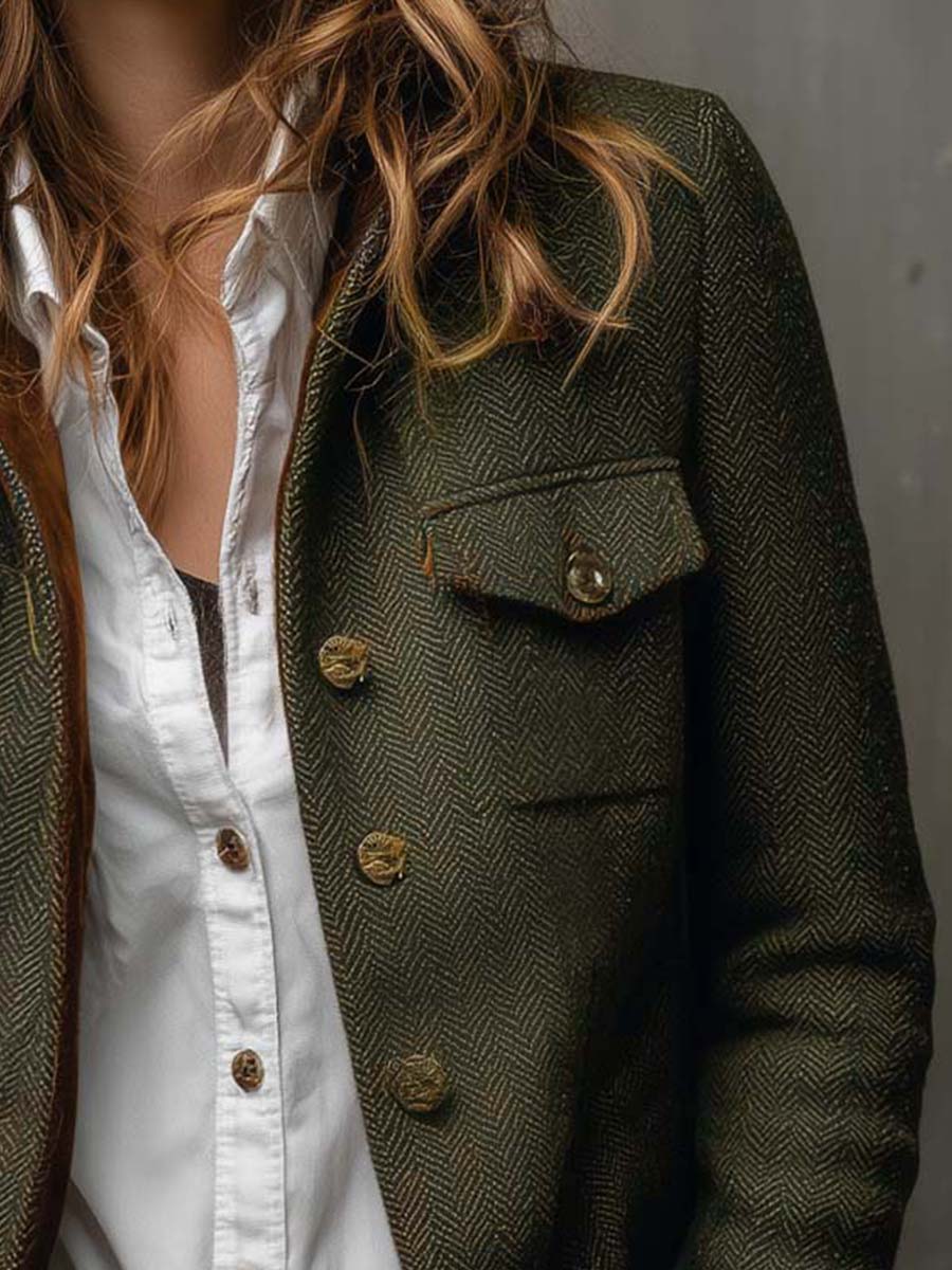 Evangeline | Embroidered Statement Blazer